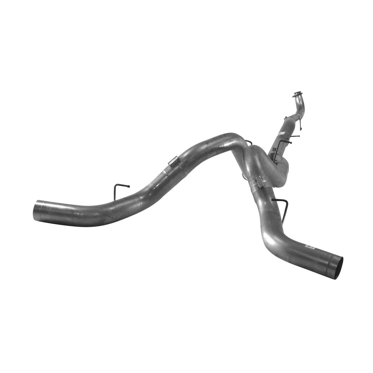 Flo~Pro 5" Downpipe Back Dual Exhaust | 2015.5-2016 Chevy/GMC 2500HD/3500HD 6.6L Duramax