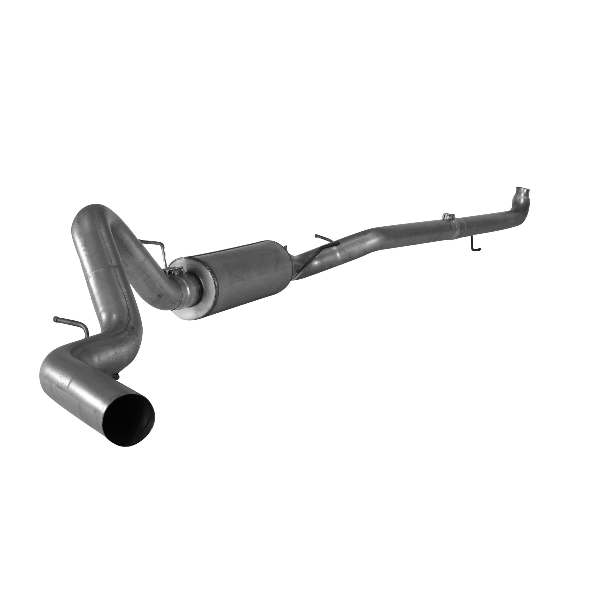Flo~Pro 4" Downpipe Back Single Exhaust | 2007.5-2010 Chevy/GMC 2500HD/3500HD 6.6L Duramax