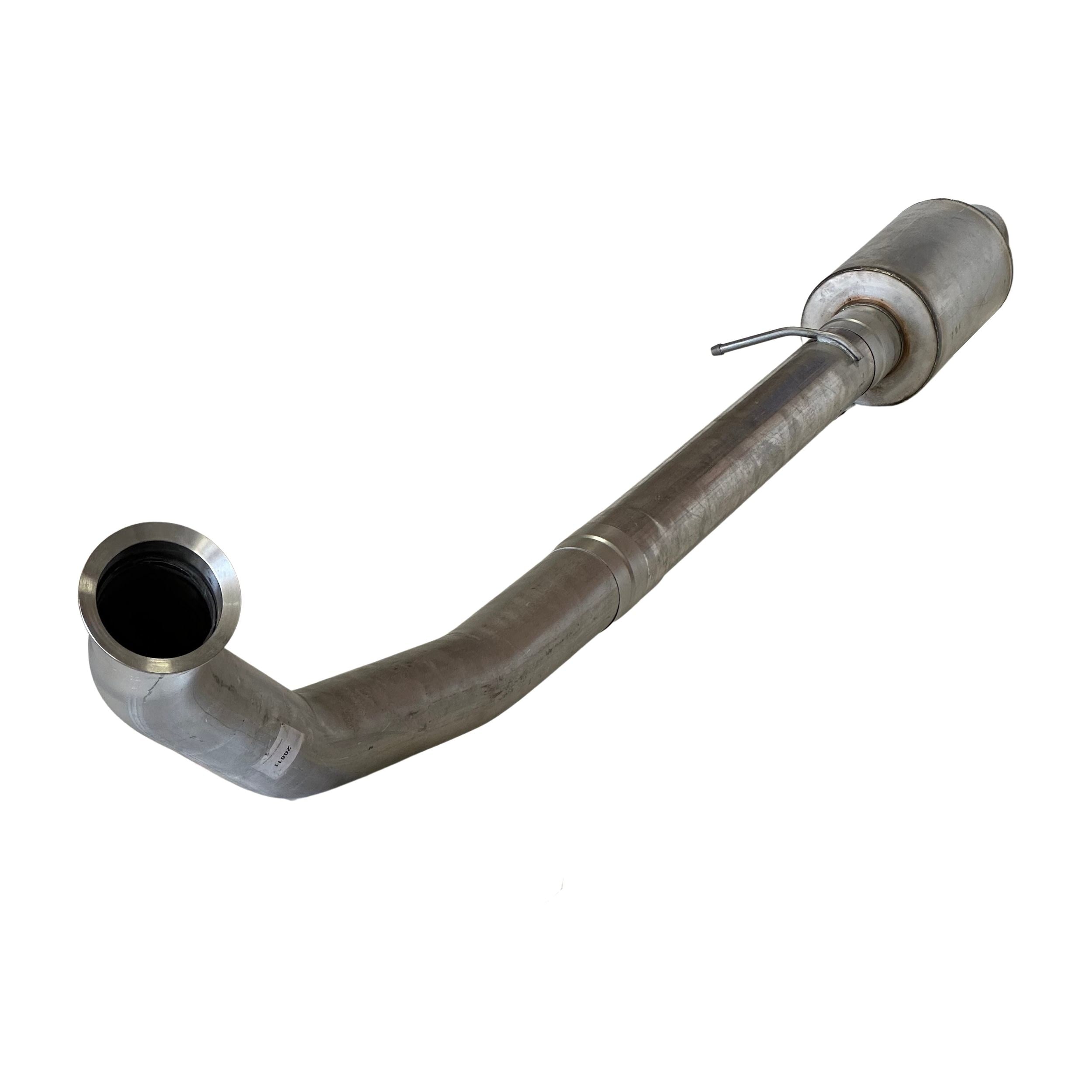 Flo~Pro 4" Cat & DPF Race Pipe | 2007-2012 Dodge Ram 2500/3500 6.7L Cummins