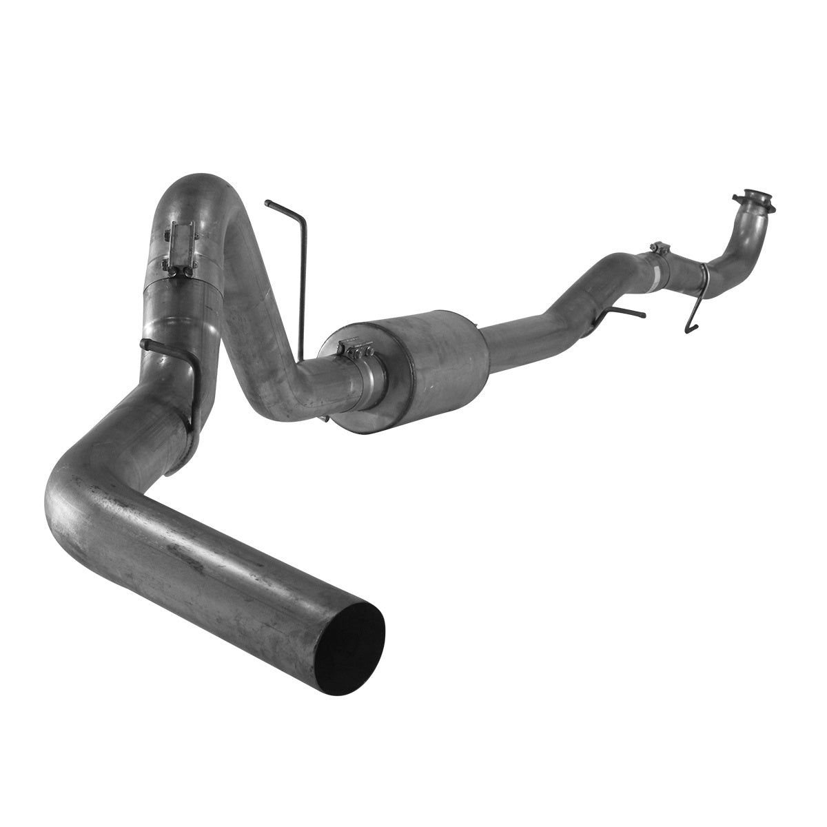 Flo~Pro 4" Downpipe Back Single Exhaust | 2015.5-2016 Chevy/GMC 2500HD/3500HD 6.6L Duramax