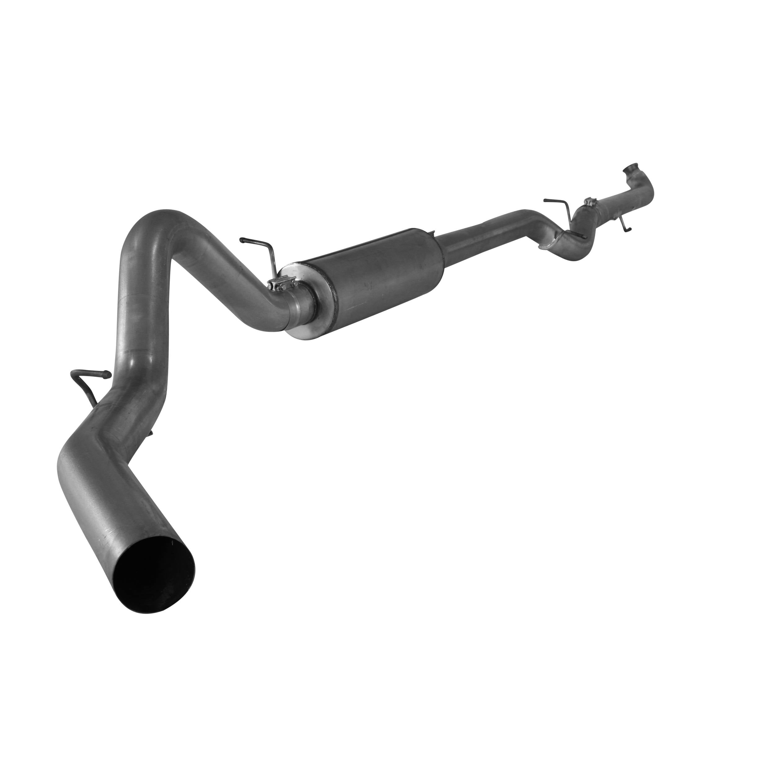 Flo~Pro 4" Downpipe Back Single Exhaust | 2001-2004.5 Chevy/GMC 2500HD/3500HD 6.6L Duramax