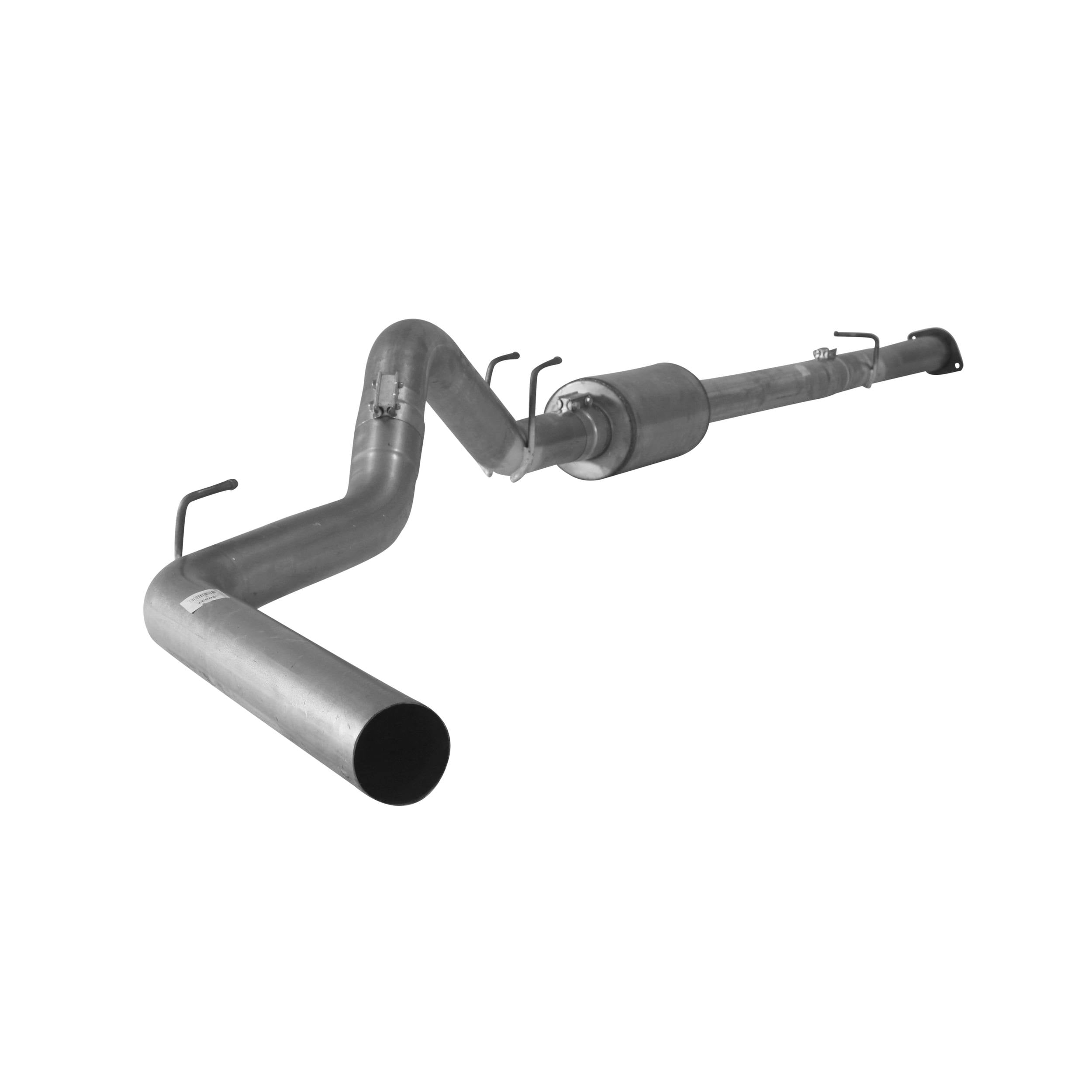 Flo~Pro 4" Downpipe Back Single Exhaust | 2008-2010 Ford F-350/F-450/F-550 6.4L Powerstroke - Cab & Chassis