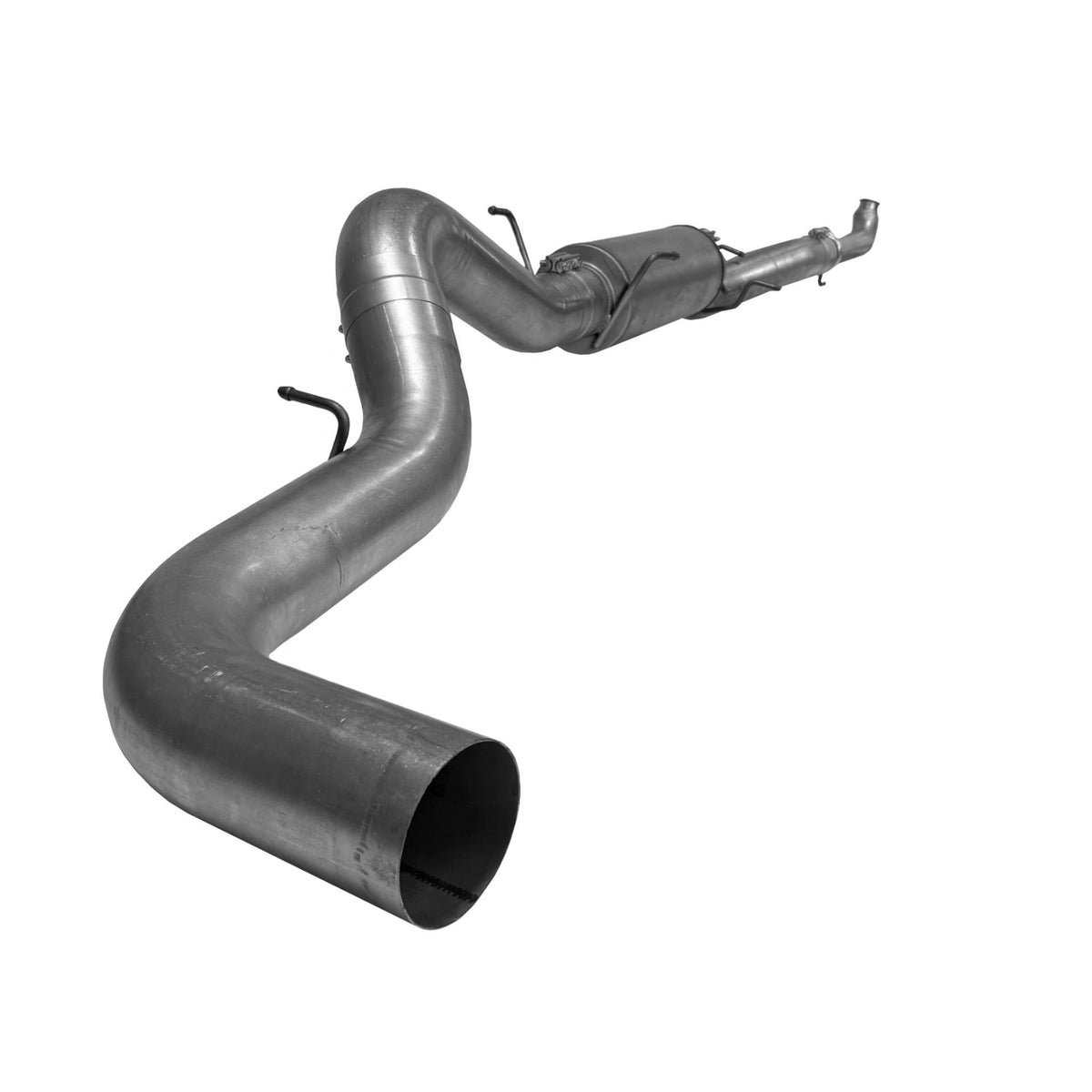 Flo~Pro 5" Downpipe Back Single Exhaust | 2007.5-2010 Chevy/GMC 2500HD/3500HD 6.6L Duramax
