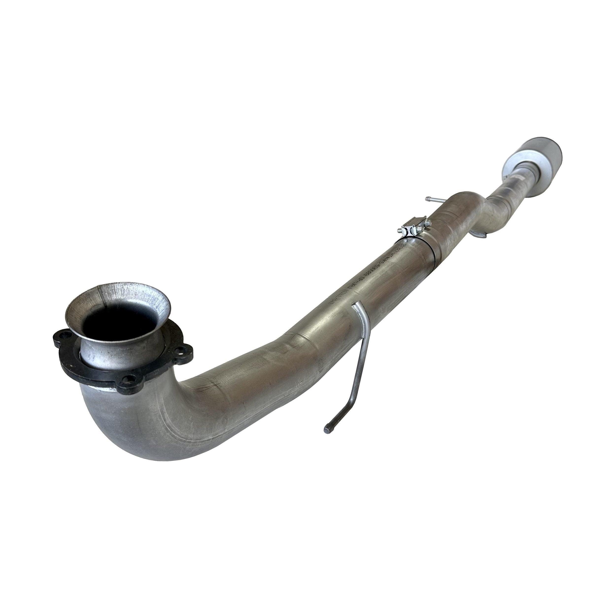 Flo~Pro 4" Cat & DPF Race Pipe | 2017-2026 Chevy/GMC 2500HD/3500HD 6.6L Duramax L5P