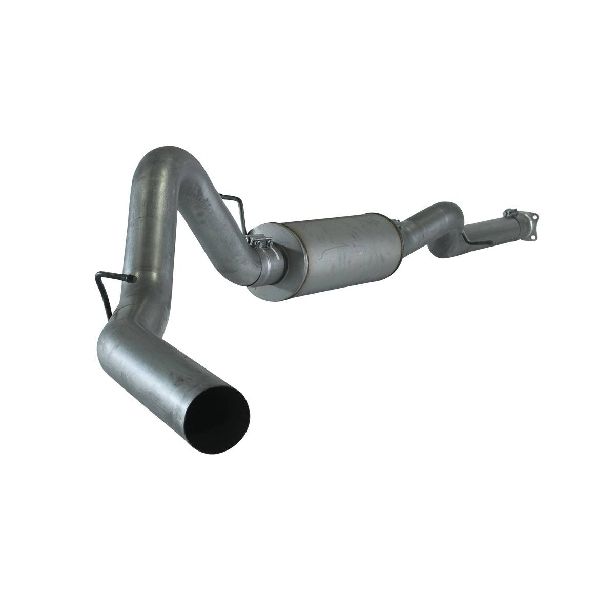 Flo~Pro 4" Cat Back Single Exhaust | 2001-2004.5 Chevy/GMC 2500HD/3500HD 6.6L Duramax - w/ 4-Bolt Flange